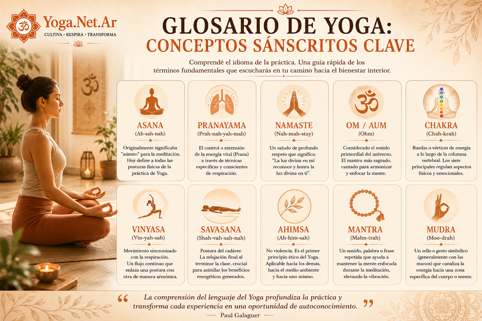 Glosario de Yoga: Conceptos S&aacute;nscritos Clave | Yoga