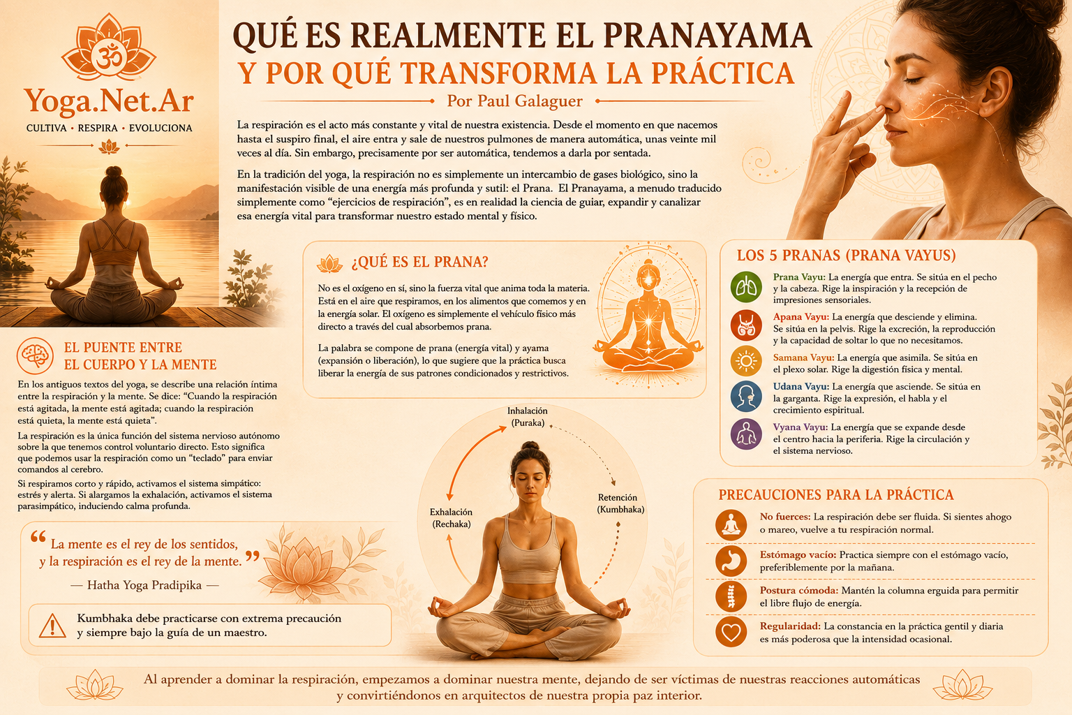 Qu&eacute; es realmente el pranayama | Yoga