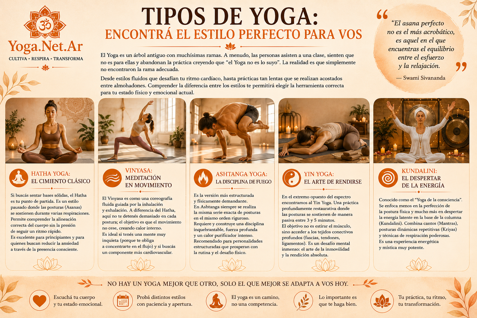 Tipos de Yoga: Encontr&aacute; el Estilo Perfecto para Vos | Yoga